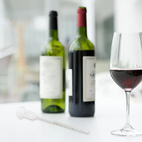 Miniatura 8 de Hemoton Medidor de vino probador hidrómetro 0-25 Vinómetro Probador para licor casero Vino Fabricación 5.11In Herramienta portátil