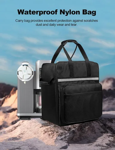 Miniatura 8 de CREAMi - Bolsa de transporte para máquina de helados, bolsa de viaje resistente al calor, impermeable, tela Oxford, bolsa de almacenamiento