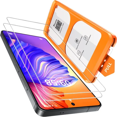 Miniatura 13 de TOCOL Protector de pantalla para Google Pixel 10 Pro XL 6.7 9H dureza grado militar inastillable HD vidrio templado para cobertura completa, fácil