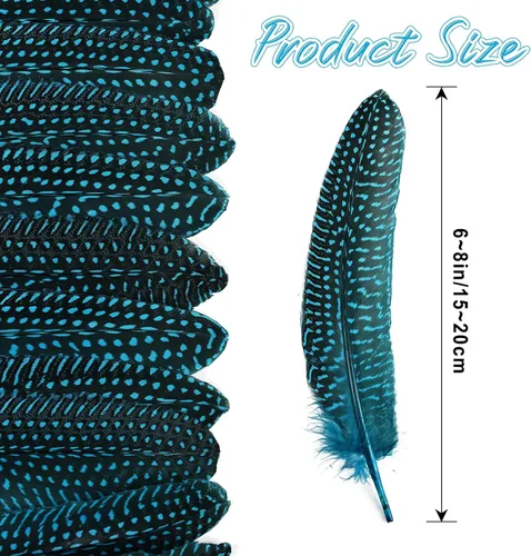 Miniatura 2 de Daieeparty 12 plumas de faisán a granel, plumas manchadas naturales para manualidades, decoración del hogar