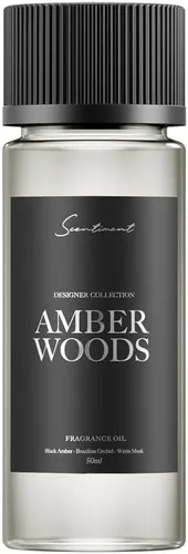 Miniatura 20 de Scentiment Secret Desires Aceite difusor – Aroma de hotel prémium con notas de peonía, granada y bosque blanco para el hogar, repuesto de difusor
