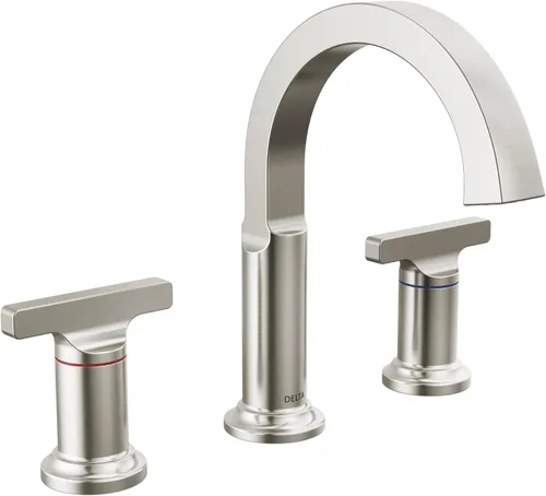 Miniatura 8 de Delta Faucet Tetra Gold - Grifo de baño de 3 agujeros, grifo de baño dorado, grifo de lavabo de baño, tecnología de sello de diamante, ensamblaje