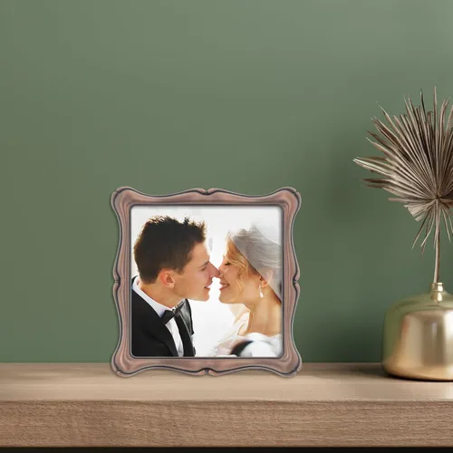 Miniatura 3 de Lawrence Frames Marco de metal, romance, bronce, 4x4
