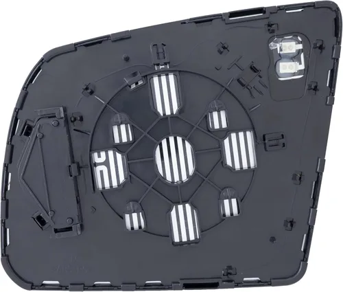 Miniatura 3 de EAP Espejo lateral del pasajero compatible con Toyota Tundra 2007-2021, Toyota Sequoia 2008-2022, calentado sin atenuación automática 879030C010