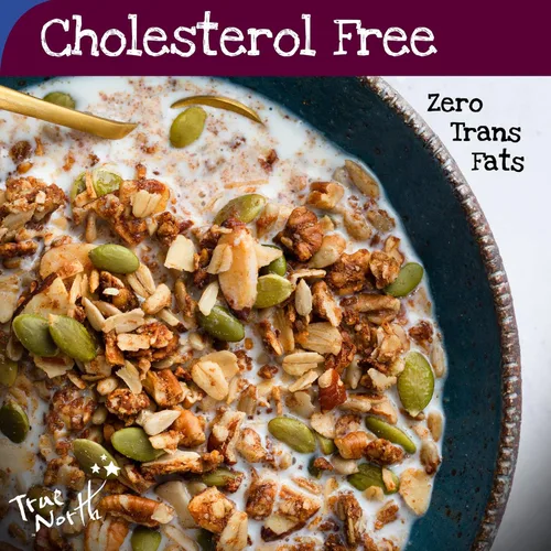 Miniatura 3 de True North Granola - Granola baja en azúcar, primera cita, nuez de arce, rica en proteínas, sin gluten, vegano, sin OMG, bolsa a granel, 12 onzas