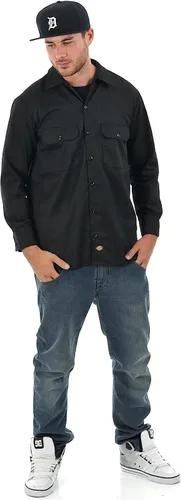 Miniatura 6 de Dickies Camisa de trabajo de manga larga grande y alta para hombre