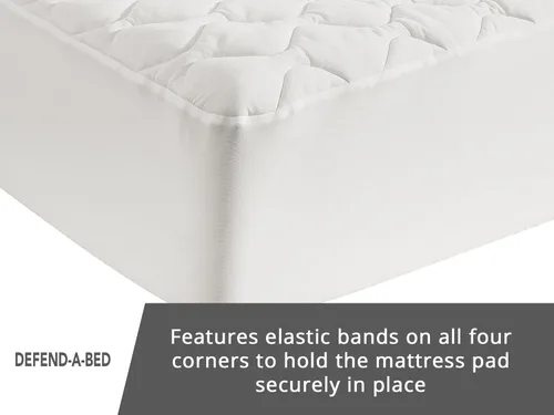 Miniatura 4 de Classic Brands: Defend-A-Bed protector acolchado e impermeable para colchón.