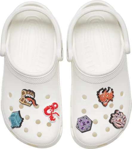 Miniatura 3 de Crocs Paquete unisex de Iconos Jibbitz para adultos Jibbitz para Crocs con dijes para zapatos mazmorras y dragones talla S de EE UU Calabozos