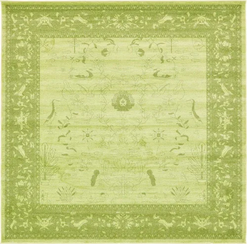 Miniatura 41 de Unique Loom La Jolla Collection - Alfombra de granja, contemporánea, botánica, tradicional, vintage