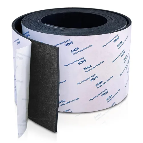 Miniatura 8 de Hoja de goma de neopreno con adhesivo, rollos sólidos y tiras para juntas de bricolaje, manualidades, almohadillas, pisos, protección, soportes