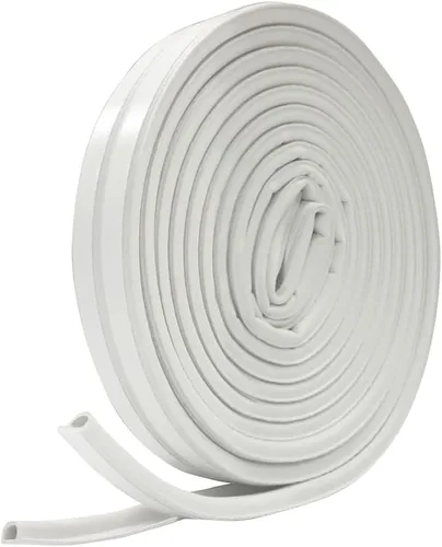 Miniatura 3 de Frost King EPDM Cinta autoadhesiva de goma, sección P, 3/8" W, 7/32" T, 17 pies de largo, blanco