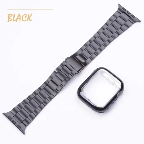 Miniatura 7 de Wolait Compatible con Apple Watch Band de 1.929 in 1.811 in 1.772 in 1.732 in 1.654 in 1.496 in 1.575 in 1.614 in, correas de acero inoxidable