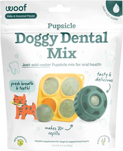 Miniatura 11 de WOOF Mezcla de Pupsicle para perros – Recambios de Pupsicle fáciles de hacer – Mezcla de Pupsicle sabrosa y saludable – Ingredientes saludables