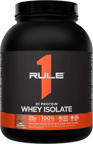Miniatura 27 de Rule 1 R1 Proteína de suero aislada - con 25g de proteína y 6g de BCAA exclusivamente de fuentes aisladas e hidrolizadas para la recuperación