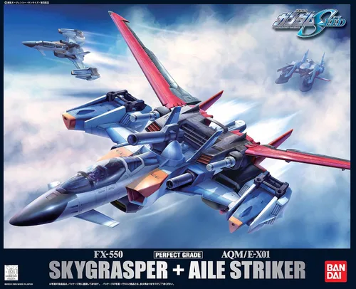 Miniatura 5 de Bandai Hobby Perfect Grade 1/60 Skygrasper Gundam Seed Figura de acción
