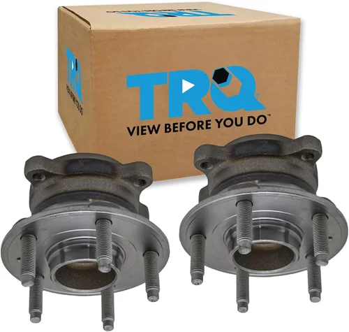 Miniatura 13 de TRQ Juego de buje y rodamiento trasero de 2 piezas compatible con Audi TT 2000-2006 TT Quattro, Volkswagen Beetle 1998-2010, Golf 1998-2005, Jetta