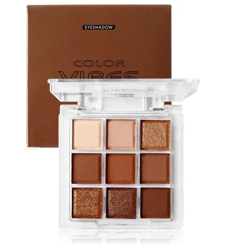 Miniatura 13 de 16 colores verde con brillo mate y sombra de ojos en polvo, maquillaje de disfraz de bruja Elphaba, sombra de ojos verde bosque amarillo colorida