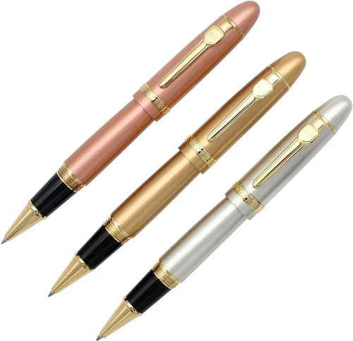 Miniatura 9 de Jinhao 159 Bolígrafo Rollerball negro pesado Big Pen 3 piezas en 3