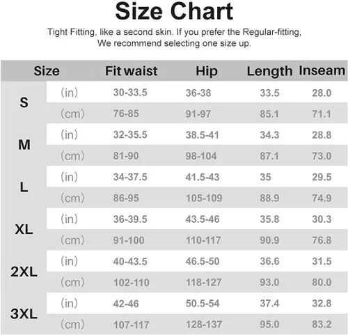 Miniatura 6 de Roadbox - Paquete de 1, 2 o 3 pantalones de compresión para hombre con capa base atlética, leggings ajustados para correr, yoga y baloncesto