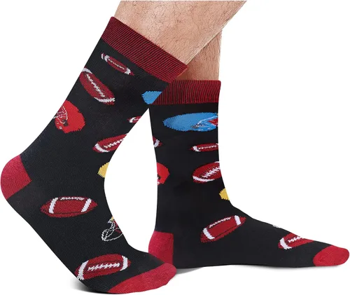 Miniatura 104 de AGRIMONY Calcetines divertidos con texto en inglés «Do Not Disturb Gaming» para hombres, mujeres, adolescentes, niños, Pascua, padres, cumpleaños