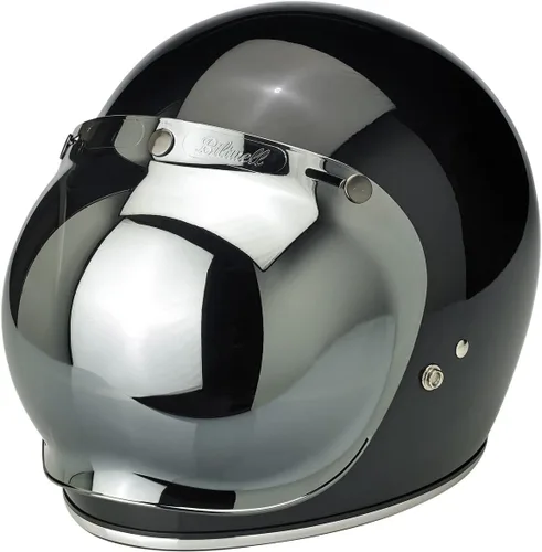 Miniatura 5 de Biltwell - Protector tipo burbuja cromado - Antivaho, resistente a los arañazos, resistente a UV/A y UV/B