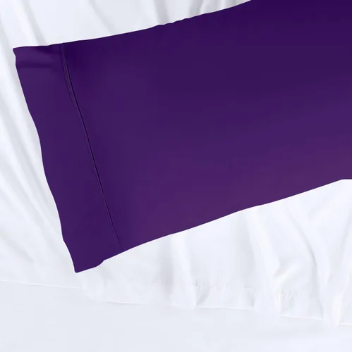 Miniatura 44 de Juego de sábanas de algodón de 600 hilos tamaño Queen dividido para base de cama ajustable, juego de sábanas de 4 piezas con bolsillo profundo