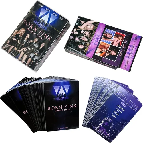 Miniatura 9 de KPOPBTS Born Pink Photocards Nuevo Álbum 165 PCS/3 Paquetes Tarjetas Lomo Regalo para Niños y Niñas Blink