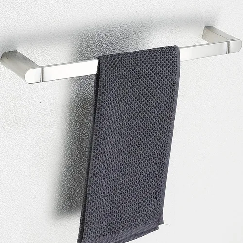 Miniatura 9 de RANDOM Toallero de 18 pulgadas, espejo cromado, accesorios de baño, toallero para baño, cocina, barra de toalla de acero inoxidable SUS304
