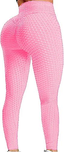 Miniatura 108 de SEASUM - Pantalones de yoga de cintura alta para mujer, con control de abdomen y realce de glúteos, leggings favorecedores para entrenar y correr