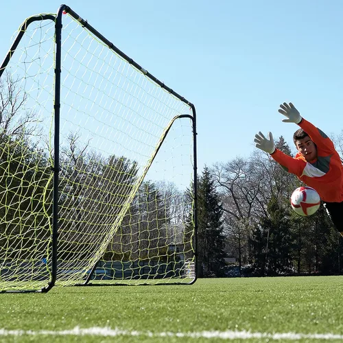Miniatura 27 de Franklin Sports Porterías de fútbol de competición – Porterías de fútbol de acero portátiles para patio trasero – Portería de fútbol para adultos +