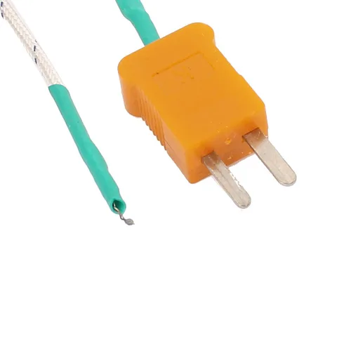Miniatura 2 de uxcell Cable sensor de sonda termopar de tierra tipo 2pcs 10M largo 0C-700C K
