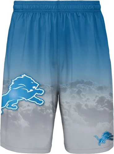 Miniatura 2 de FOCO Mens NFL Football Team Logo Gradient Big Logo Training Shorts Color del