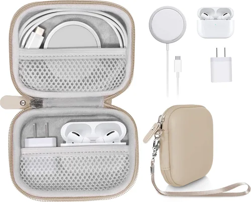 Miniatura 13 de Estuche Todo en Uno para iPhone con Cargador MagSafe y Paquete de Batería, Almacenamiento para Accesorios/Adaptador de Energía/Cable de Carga/Docks