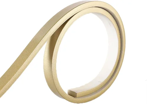 Miniatura 9 de Tira de calafateo flexible de 16.4 ft, moldura de pared, decoración de esquina de pared, techo, borde de azulejo, zócalo laminado para piso, borde