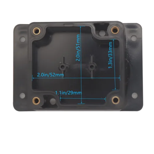 Miniatura 5 de Zulkit Caja de conexiones de plástico ABS a prueba de polvo, impermeable, IP65, cajas eléctricas universales, carcasa para proyectos con oreja fija