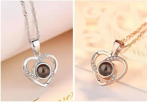 Miniatura 5 de Collar de foto personalizado, collar de proyección de fotos personalizada, collar de imagen, regalo de joyería con foto personalizada para mujeres
