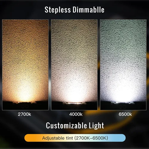Miniatura 3 de Sofirn HS22 - Linterna frontal recargable de 2500 lúmenes, control de temperatura de color de 2700 K-6500 K, lámpara LED de alto brillo con luz
