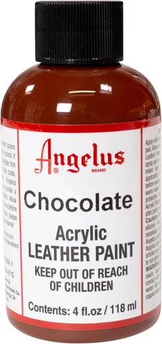 Miniatura 158 de Angelus - Pintura acrílica para cuero, 4 Fl Oz, color blanco - Pintura para cuero profesional flexible, resistente a grietas, arañazos