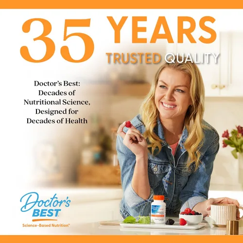 Miniatura 7 de Doctor's Best Vitamina natural K2 MK-7 con MenaQ7 blanco sin sabor, 60