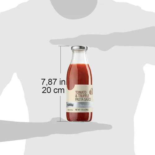 Miniatura 2 de Compagnia Sanremo Pasta Sauce Sanremo - Salsa italiana de pasta fresca de tomate y trufa, 100% ingredientes italianos frescos, sin OMG, 17.6 onzas