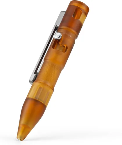 Miniatura 8 de MecArmy TPX10 Mini bolígrafo táctico de acción de perno de titanio con repuesto reemplazable, pequeño bolígrafo táctico EDC con cola giratoria
