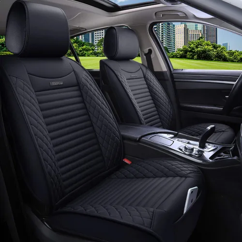 Miniatura 17 de Aierxuan Fundas de asiento delantero del conductor para automóviles, ajuste universal para Honda Toyota Hyundai Elantra Jeep Wrangler Liberty Acura