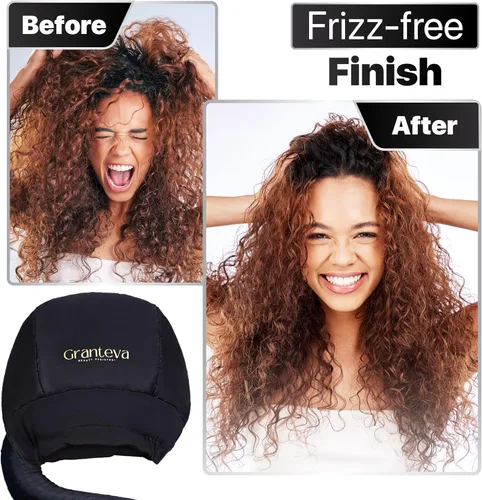 Miniatura 8 de Gorro de pelo de acondicionamiento profundo, accesorio de secadora con capucha para aceite caliente, máscaras y tratamientos de proteínas, tapa