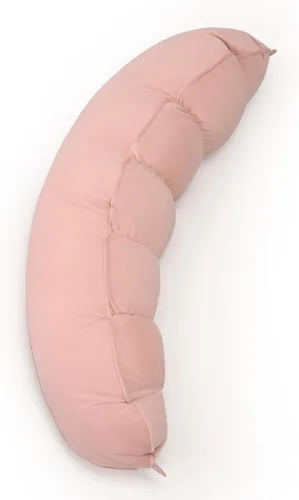 Miniatura 11 de Peallow(Pat. Pend) – Almohada larga redonda para el cuerpo para adultos, almohada de refuerzo para dormir, almohada suave y de apoyo para dormir