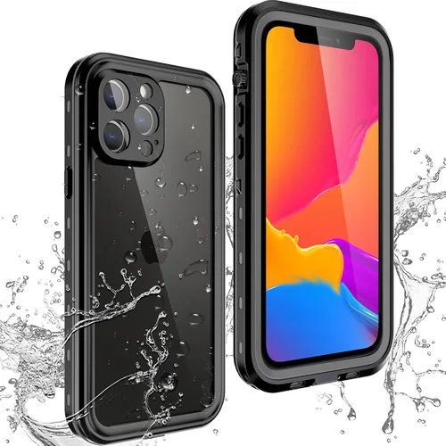 Miniatura 10 de Funda magnética para iPhone 13 Pro Max con carga Mag-Safe, resistente al agua con función atril protector de pantalla integrado de grado militar
