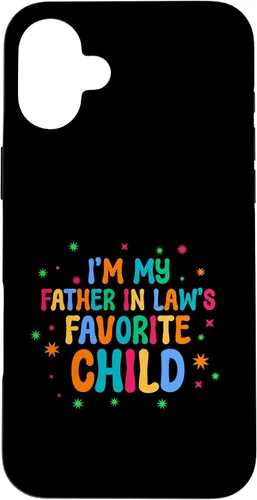 Miniatura 23 de Favorite Child Joke Humor, Father in Laws Parent Men Gifts Case for iPhone 17