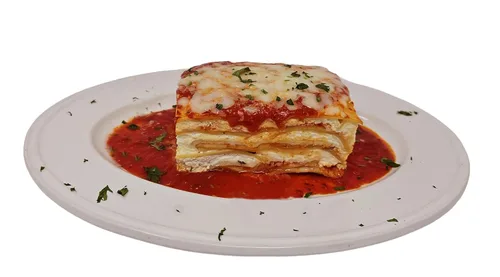 Lasaña casera de 4 quesos de Frank and Sal's - Receta italiana auténtica - Tamaño familiar 8 libras - Comida rica y cremosa