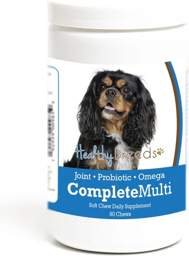 Miniatura 307 de Healthy Breeds Pug todo en uno multivitamínico suave masticable 60