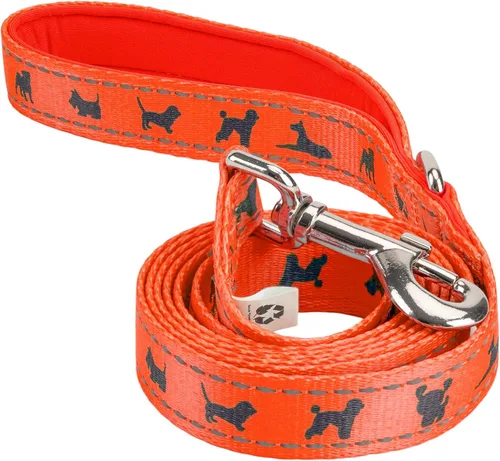 Miniatura 23 de EcoBark Correa para perro – Correas de entrenamiento cómodas suaves y reflectantes con mango acolchado – Fuerte y duradera resistente – Verde