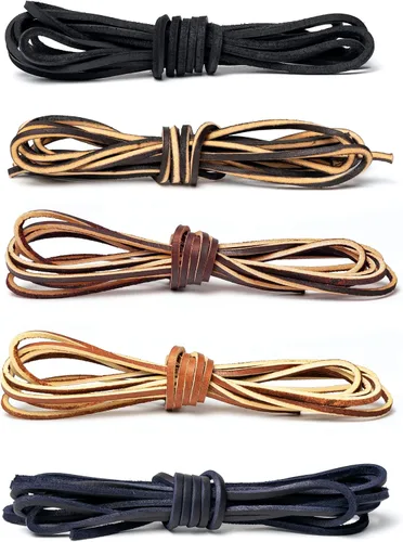 Miniatura 6 de Encaje de cuero premium para botas - Calidad y resistencia premium